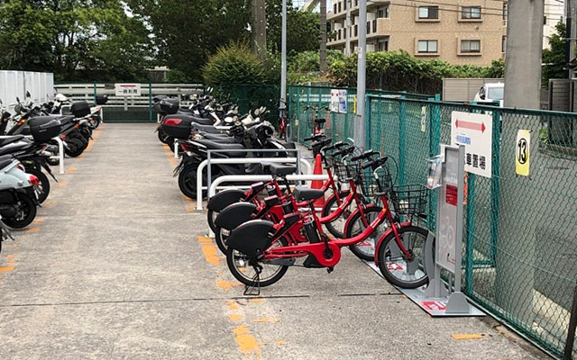 M-003.鴨居駅南口第二駐輪場