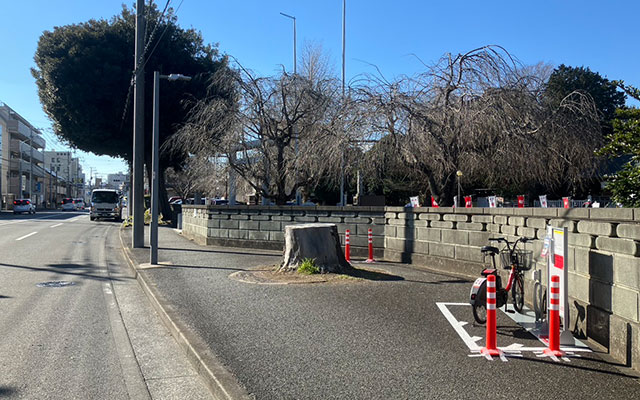 A-031.本村神明社前バス停付近