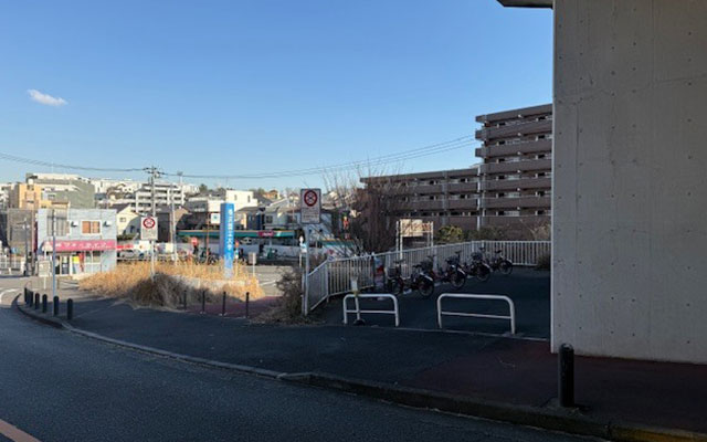 H-029.横浜国立大学横浜国大橋下駐輪場